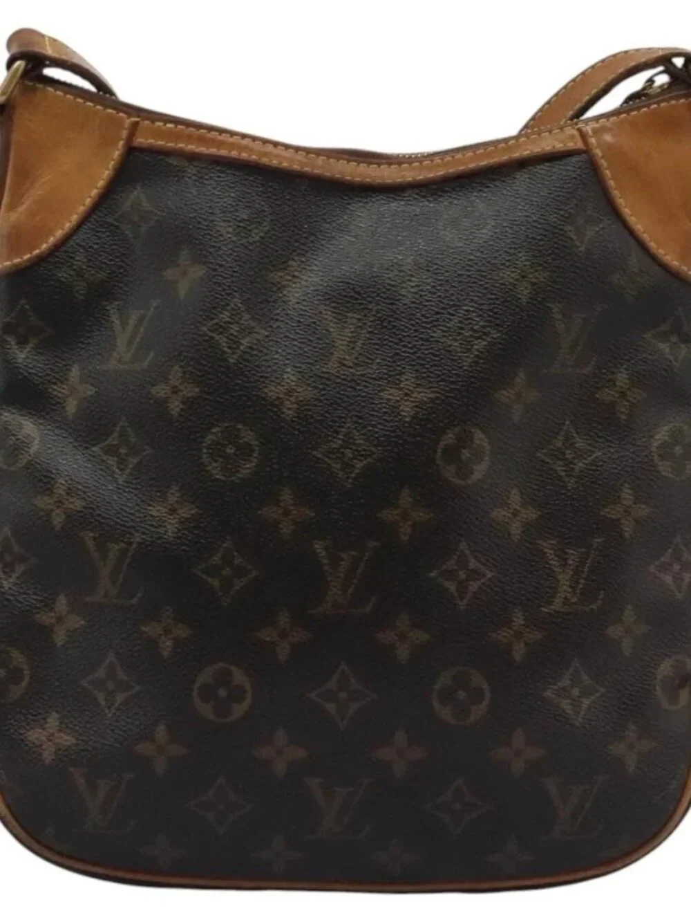 LOUIS VUITTON Monogram Odeon PM Shoulder Bag M56390 LV Auth